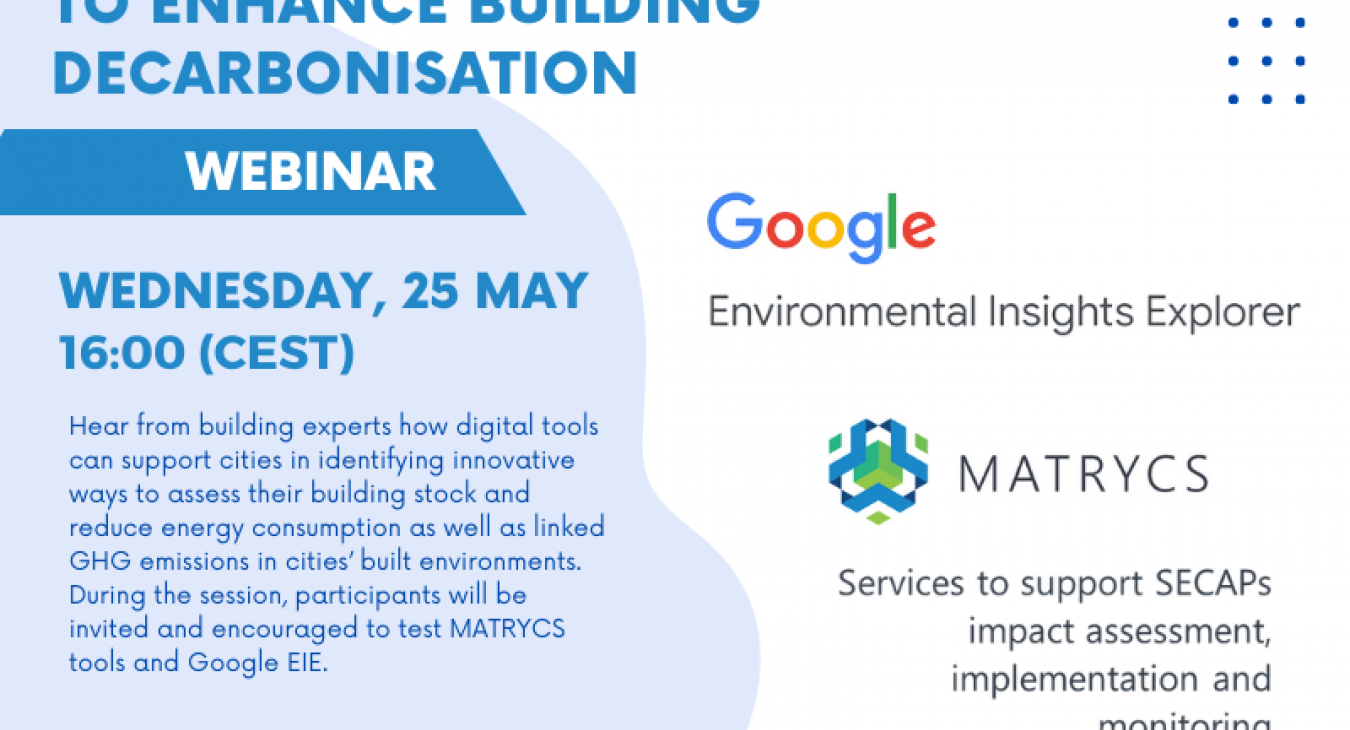 DATA-DRIVEN TOOLS TO ENHANCE BUILDINGS DECARBONISATION